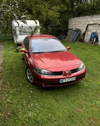 Renault Laguna cena 6000 przebieg: 295000, rok produkcji 2005 z Przysucha małe 79